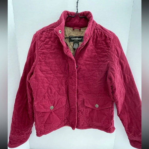 Eddie Bauer // Corduroy Quilted Short Chore Jacket - Picture 2 of 8
